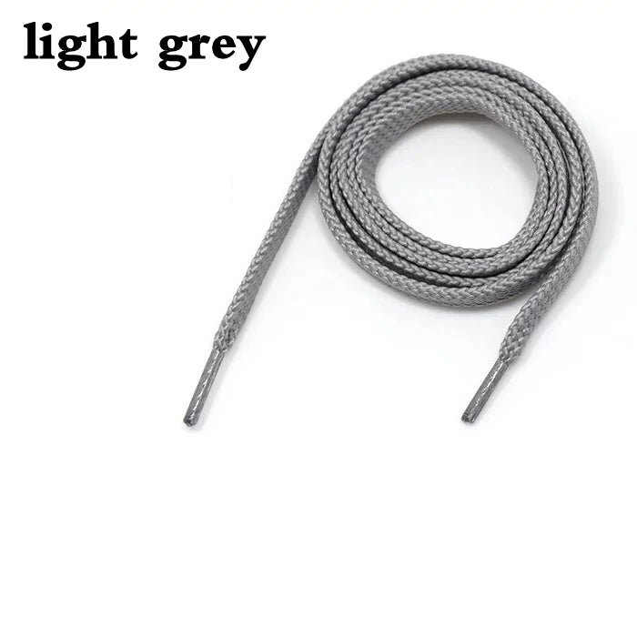 Lacets Classiques Épais pour Baskets, Solides et Plats, Décontractés, pour le dehors, 100/120/140/160cm, 1 Paire