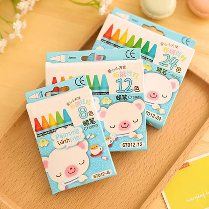 1 ensemble de crayons Pastel de couleur 8/12/24,