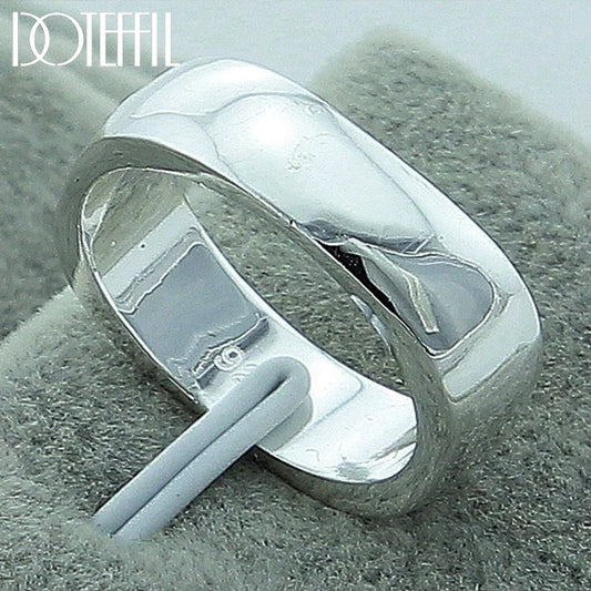 DOTEFFIL bague en argent Sterling carré