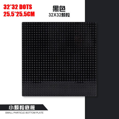 Plaques de base de blocs de construction pour enfants, plaque de base pour urgence, briques de ville classiques compatibles AMOC, jouets pour garçon et fille, 16 points, 32 points * 32 points