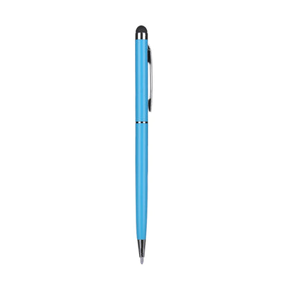 Stylet universel pour écran tactile de téléphone portable, stylo à bille pour iPhone et iPad, fournitures d'écriture, cadeaux de bureau et scolaires, utilisation des touristes