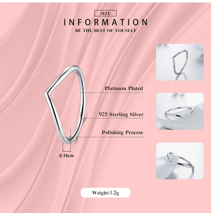 Modian – bague géométrique Simple en argent Sterling 2021 pour femme, bijou empilable, fin et populaire, 100%, 925