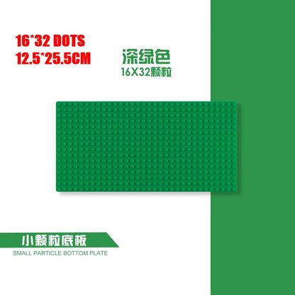 Plaques de base de blocs de construction pour enfants, plaque de base pour urgence, briques de ville classiques compatibles AMOC, jouets pour garçon et fille, 16 points, 32 points * 32 points