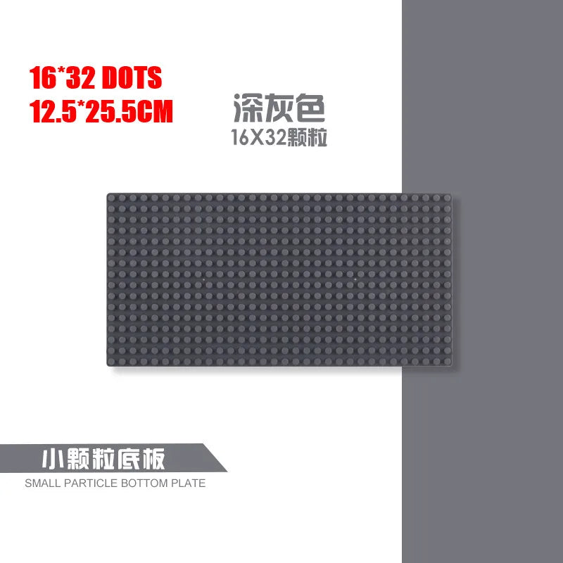 Plaques de base de blocs de construction pour enfants, plaque de base pour urgence, briques de ville classiques compatibles AMOC, jouets pour garçon et fille, 16 points, 32 points * 32 points