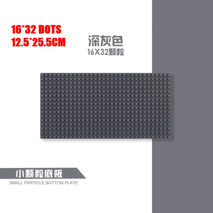 Plaques de base de blocs de construction pour enfants, plaque de base pour urgence, briques de ville classiques compatibles AMOC, jouets pour garçon et fille, 16 points, 32 points * 32 points