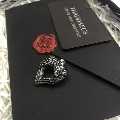 Pendentif ailes coeur, 2019 tout nouveau Bijoux de mode Europe Bijoux accessoires à la mode 925 en argent Sterling cadeau pour femme hommes