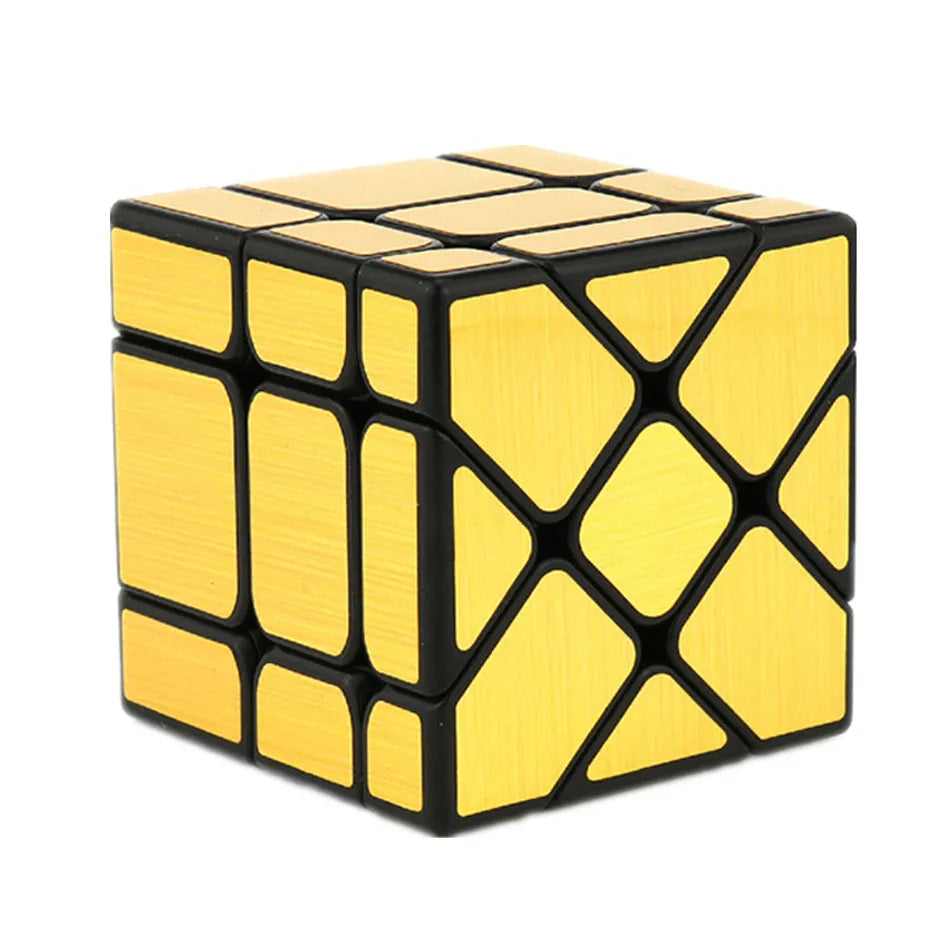 MoYu Mofangjiaoshi Cubing classe 3x3 Fisher moulin à vent miroir drôle torsadé 3x3x3 Cube magique Puzzle jouet enfants Cubo Magico