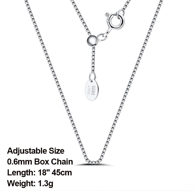 ORSA JEWELS véritable 925 collier en argent Sterling Figaro joint torique chaîne de cou torsadé serpent barre singapour boîte chaîne collier femmes 1