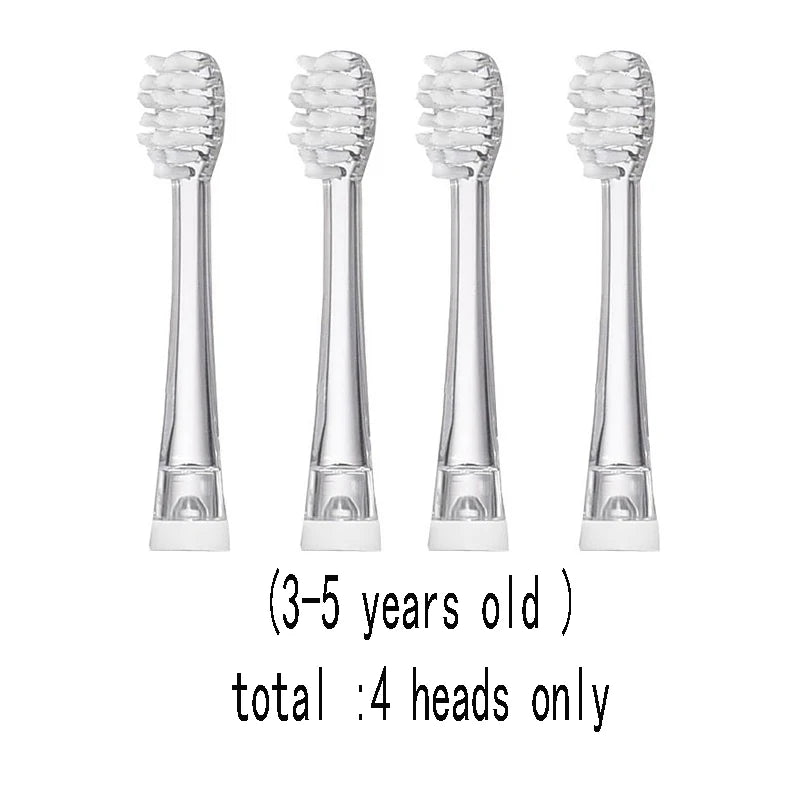 Têtes de brosse à dents pour enfants, brosse à dents électrique sonique EK6 de remplacement, ultra douce, YCSG-831, 2 pièces/paquet