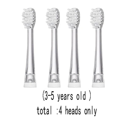 Têtes de brosse à dents pour enfants, brosse à dents électrique sonique EK6 de remplacement, ultra douce, YCSG-831, 2 pièces/paquet
