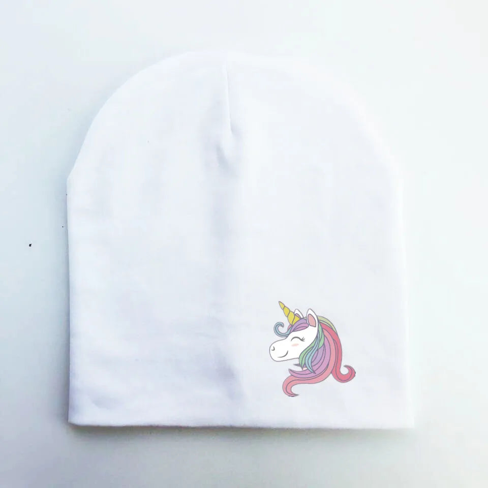 Chapeau de bébé en coton, printemps automne, mode monstre dinosaure licorne, bonnet pour enfants, garçon et fille, chapeau pour enfants
