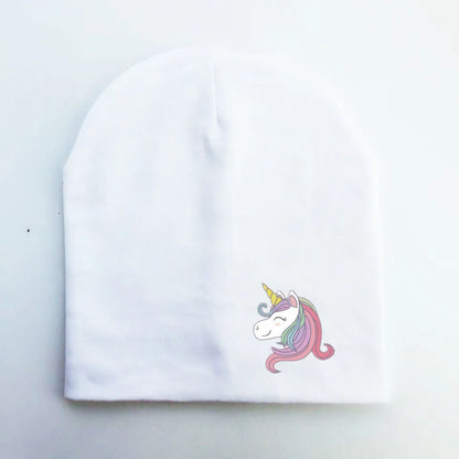 Chapeau de bébé en coton, printemps automne, mode monstre dinosaure licorne, bonnet pour enfants, garçon et fille, chapeau pour enfants