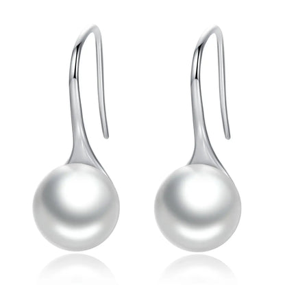 WOSTU mode chaude 100% 925 argent Sterling chanceux pour toujours boucles d'oreilles circulaires pour les femmes authentique Original bijoux cadeau