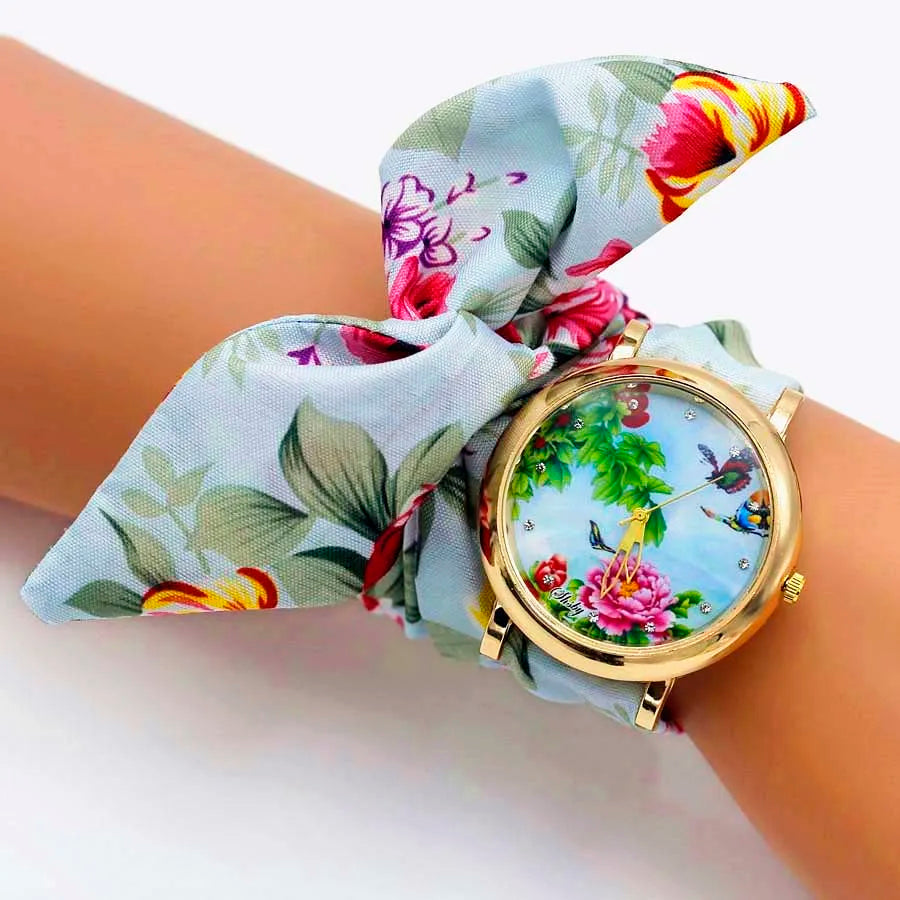 Shsby-Montre-bracelet de luxe pour femme, avec motif floral grill, 2020