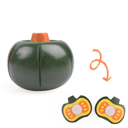 Jouets de cuisine fruits coupés en pâte, jouet en bois, Chechele nourriture fruits légumes jouets éducatifs Puzzle pour enfants cadeaux 1 pièce