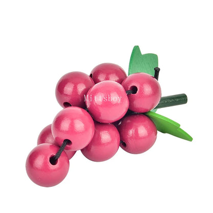 Jouets de cuisine fruits coupés en pâte, jouet en bois, Chechele nourriture fruits légumes jouets éducatifs Puzzle pour enfants cadeaux 1 pièce