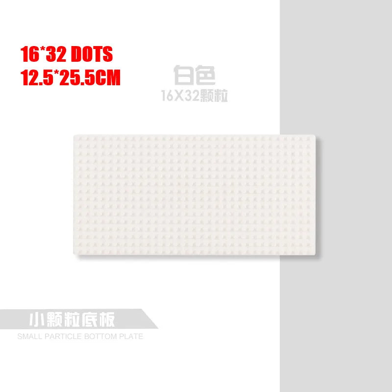 Plaques de base de blocs de construction pour enfants, plaque de base pour urgence, briques de ville classiques compatibles AMOC, jouets pour garçon et fille, 16 points, 32 points * 32 points