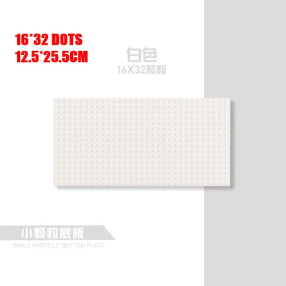 Plaques de base de blocs de construction pour enfants, plaque de base pour urgence, briques de ville classiques compatibles AMOC, jouets pour garçon et fille, 16 points, 32 points * 32 points