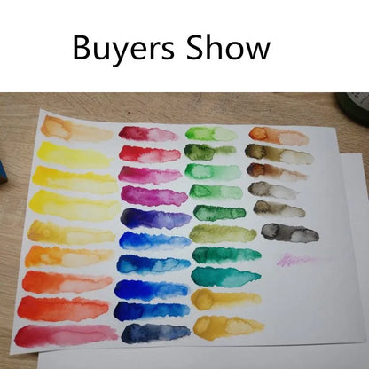 Paul Rubens – ensemble de tubes de peintures à l'aquarelle, 5ml, 18/24/36 couleurs, pigments de peinture aquarelle pour débutants, fournitures d'art pour dessin