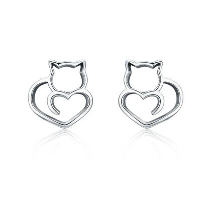 WOSTU – boucles d'oreilles en argent Sterling 100% pour femme, bijou en argent S925, cadeau idéal, référence FIE073