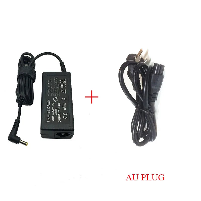 Adaptateur de chargeur d'ordinateur portable ca 19V 3.42A 65W