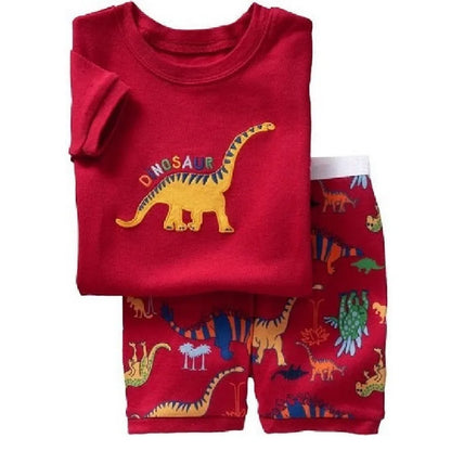 Ensemble de Vêtements 100% Coton pour Bébé Garçon de 2, 3, 4, 5, 6, 7 Ans, T-shirt et Pantalon en Forme de Crocodile Vert