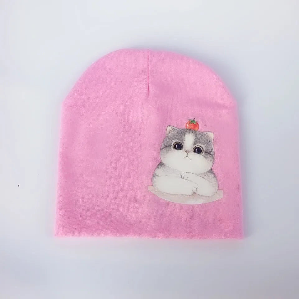 Chapeau de bébé en coton, printemps automne, mode monstre dinosaure licorne, bonnet pour enfants, garçon et fille, chapeau pour enfants