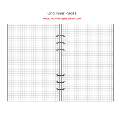 A6/A5 Vintage en relief en cuir PU