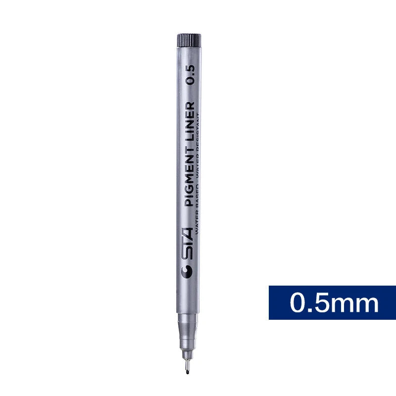 Marqueurs à pinceau à base d'eau pour fournitures d'art