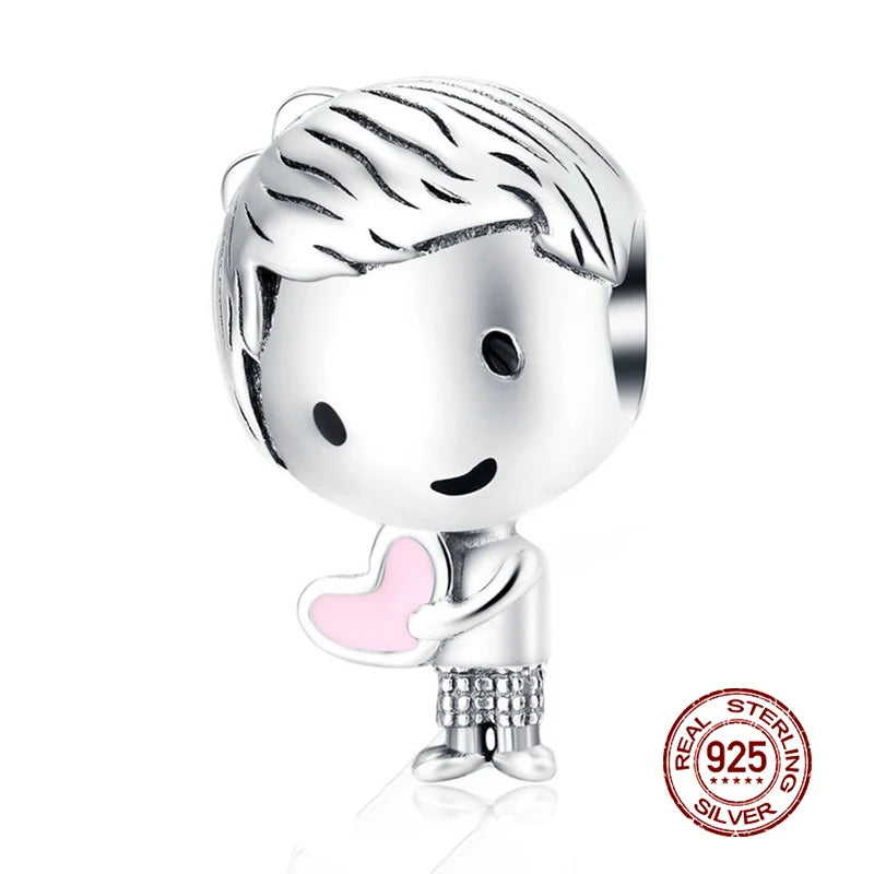 WOSTU breloque 100% authentique 925 en argent Sterling