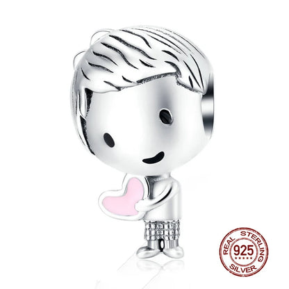 WOSTU breloque 100% authentique 925 en argent Sterling