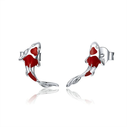 Boucles d'oreilles en argent Sterling 100%, mignon,