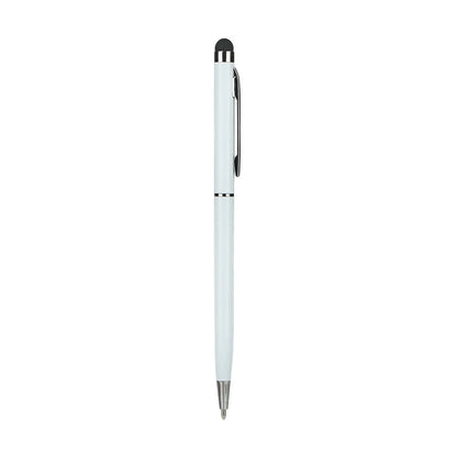 Stylet universel pour écran tactile de téléphone portable, stylo à bille pour iPhone et iPad, fournitures d'écriture, cadeaux de bureau et scolaires, utilisation des touristes