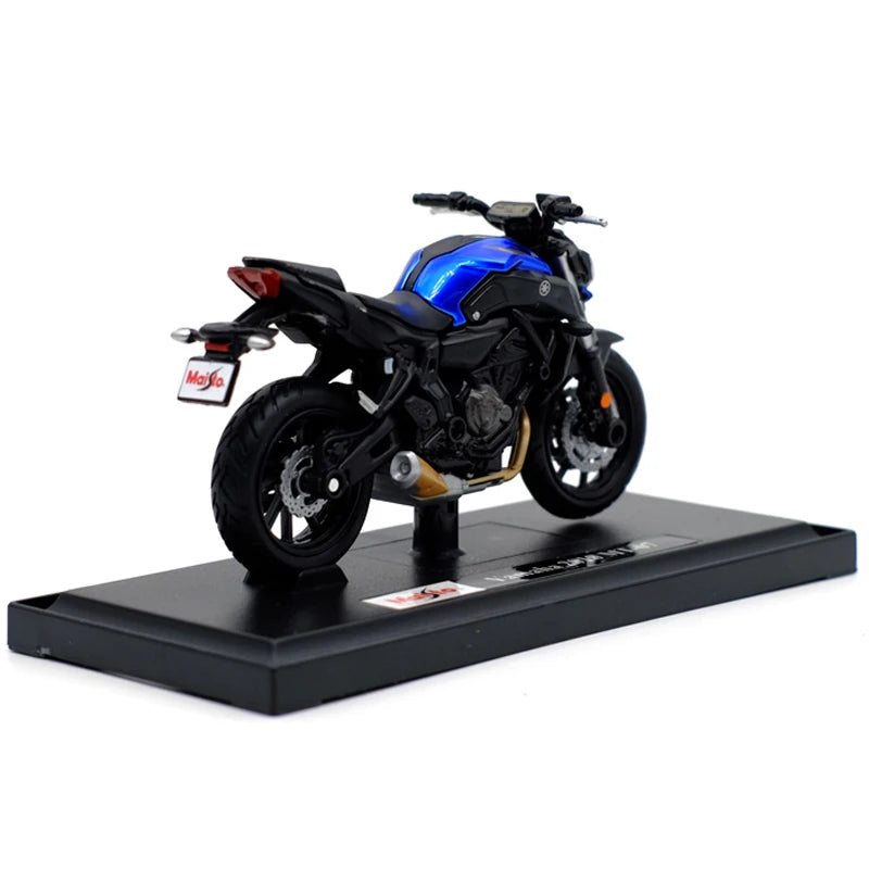 Maisto 1:18 Yamaha 2018 MT-07 Alliage Moulé Sous Pression Moto Modèle Réalisable Shork-Absorbeur Jouet Pour Enfants Cadeaux Jouet Collection