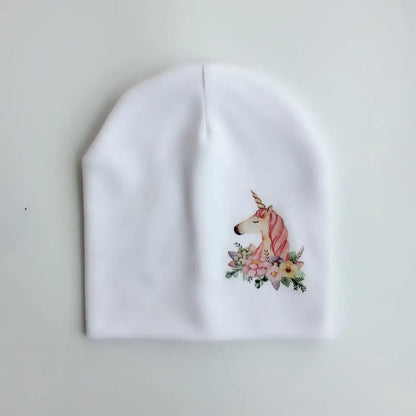Chapeau de bébé en coton, printemps automne, mode monstre dinosaure licorne, bonnet pour enfants, garçon et fille, chapeau pour enfants
