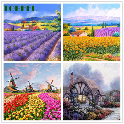 TOBEFU 500 pièces Puzzle décompression assemblage photo paysage Puzzles jouet pour adultes enfants enfants jeu jouets éducatifs