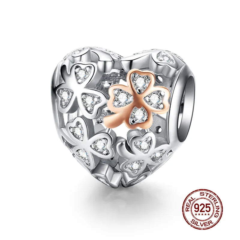 WOSTU breloque 100% authentique 925 en argent Sterling