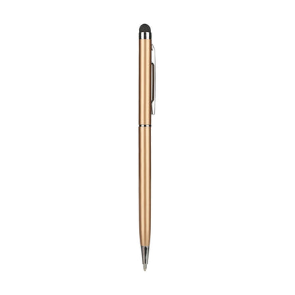 Stylet universel pour écran tactile de téléphone portable, stylo à bille pour iPhone et iPad, fournitures d'écriture, cadeaux de bureau et scolaires, utilisation des touristes