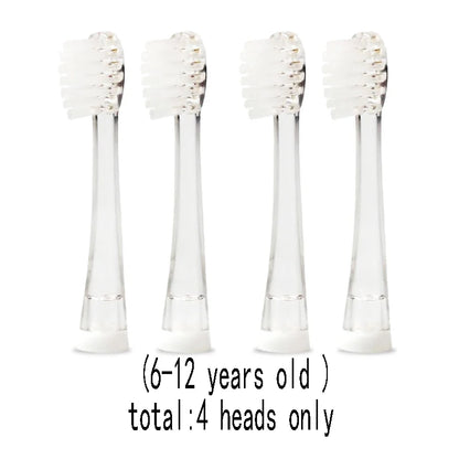 Têtes de brosse à dents pour enfants, brosse à dents électrique sonique EK6 de remplacement, ultra douce, YCSG-831, 2 pièces/paquet