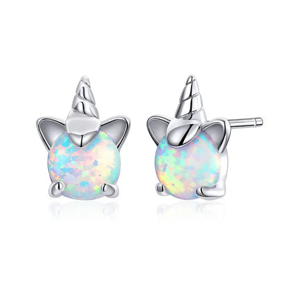 Boucles d'oreilles en argent Sterling 100%, mignon,