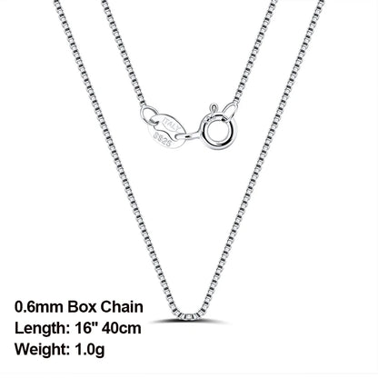 ORSA JEWELS véritable 925 collier en argent Sterling Figaro joint torique chaîne de cou torsadé serpent barre singapour boîte chaîne collier femmes 1