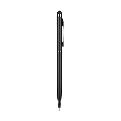 Stylet universel pour écran tactile de téléphone portable, stylo à bille pour iPhone et iPad, fournitures d'écriture, cadeaux de bureau et scolaires, utilisation des touristes