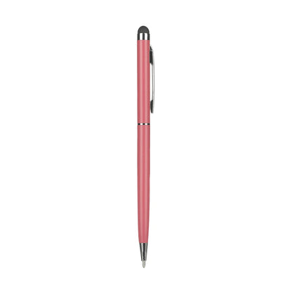 Stylet universel pour écran tactile de téléphone portable, stylo à bille pour iPhone et iPad, fournitures d'écriture, cadeaux de bureau et scolaires, utilisation des touristes