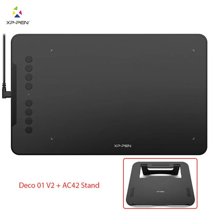XPPen-Tablette de dessin numérique Deco01V3, 10 pouces