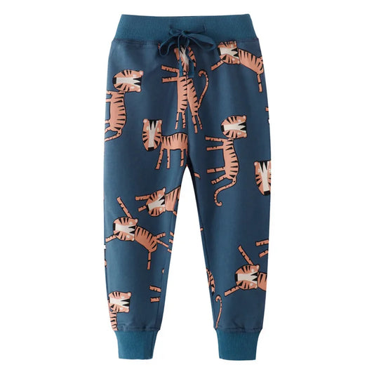 Saut mètres 2-7T garçons filles pantalons de survêtement pantalons pour enfants animaux automne hiver bébé vêtements enfant en bas âge enfants pantalons complets Costume