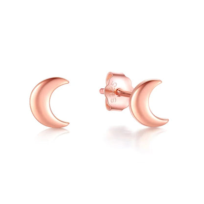 Modian – Boucles d'oreilles en argent sterling 925 pour femme, avec 6 styles en étoile et lune, accessoire exquise et simple, très tendance, bijou triangulaire