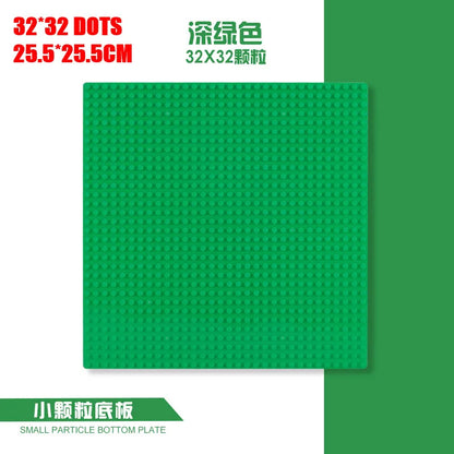 Plaques de base de blocs de construction pour enfants, plaque de base pour urgence, briques de ville classiques compatibles AMOC, jouets pour garçon et fille, 16 points, 32 points * 32 points