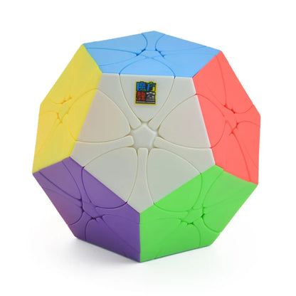 Moyu Meilong convexe Megaminx Cube 3x3 sans colle Megaminxeds 12 dit Megaminx Cube magique jouet de Puzzle éducatif