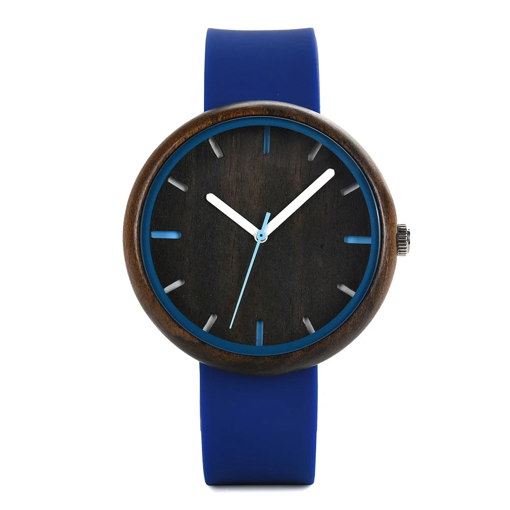 BOBOBIRD-Montre à quartz en bois pour hommes et femmes, bracelet en bois de marque supérieure,