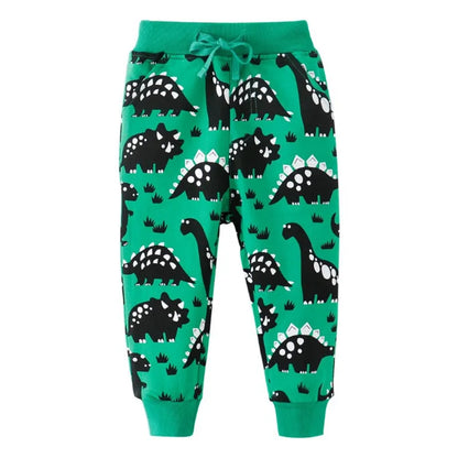 Saut mètres 2-7T garçons filles pantalons de survêtement pantalons pour enfants animaux automne hiver bébé vêtements enfant en bas âge enfants pantalons complets Costume